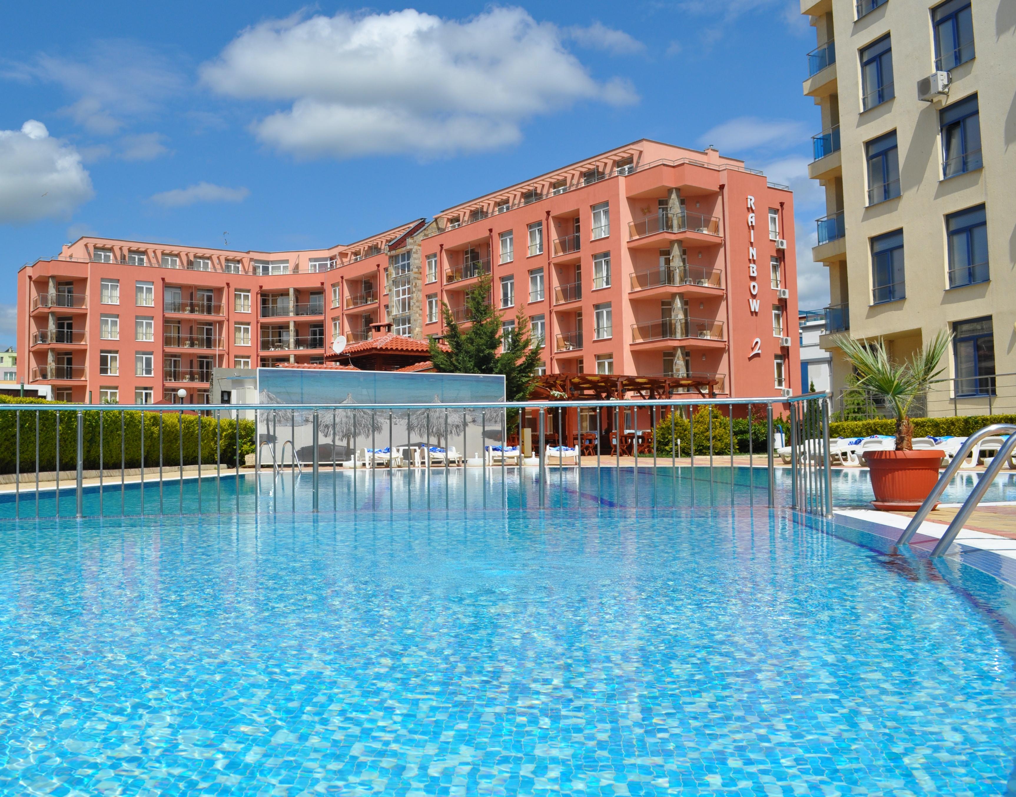 Rainbow 2 Holiday Complex Sunny Beach Dış mekan fotoğraf